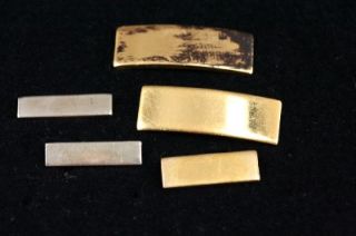 wwii us military army gold silver insignia bar pins