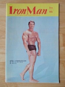 IRONMAN bodybuilding muscle magazine/ARNOLD SCHWARZENEGGER 1 71