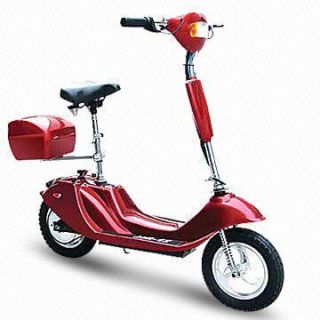 New Electric Motor Scooter Aim EX Ate 220 Mobility Red 2 Wheel 500W 