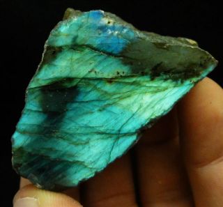 75 Polished Multi Color Labradorite Spectrolite Rough Specimen 