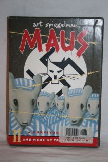 Art Spiegelman Maus I II Boxed Set A Survivors Tale Paperback Complete