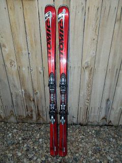 PREOWNED/USED ATOMIC DOWNHILL SKIS 168CM  e7 SERIES WBINDINGS DIN 3 9