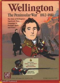 Wellington Napoleonic Wars 1812 Board Game GMT New