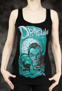 Restyle Count Dracula Tank Top T Shirt Top Gothic Vampire Goth