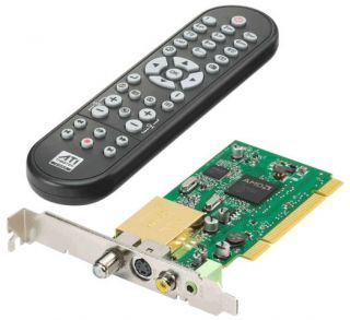 New AMD ATI TV Wonder HD 600 PCI DVR Tuner Card NTSC ATSC Streaming w 