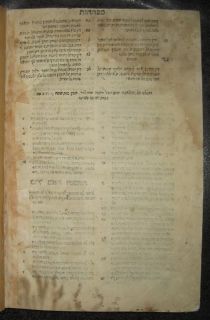 1607 Venice Responsa Book Rosh Judaica Antique RARE