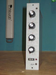 Audio Design Adm Inductor EQ Equalizer 4 Band Analog Recording Console 