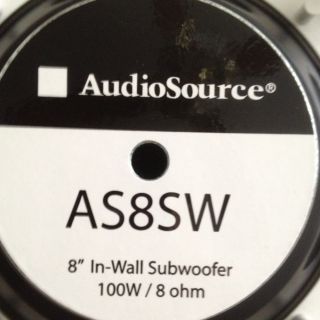 AudioSource AS8SW Passive Subwoofer
