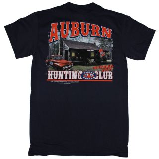 Auburn Tigers Football T Shirts   Hunting Club Sportsman Paradise 
