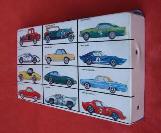   Motorific Slot Car Carrying Case by Ideal Toy Corporation circa 1960s