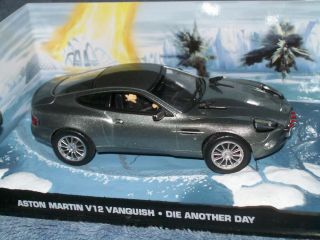 Aston Martin V12 Vanquish Movie Die Another Day James Bond 007 1 43 
