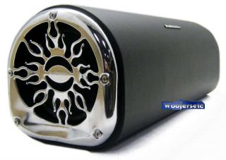 Audiobahn 6 Subwoofer Amplified Bass Tube Enclosure