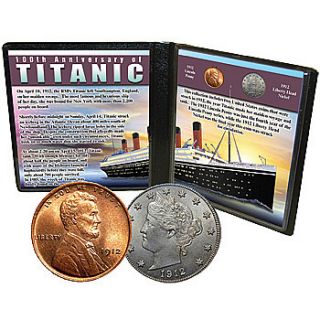 NEW Titanic 1912 Authentic Collection Coin Set with Certificate of 