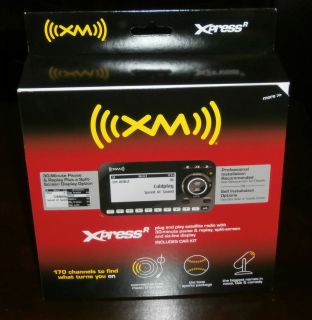 Audiovox XM Radio Xpressr XMCK 20P with Car Kit Mint in Box Never Used 