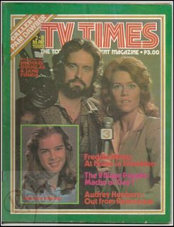   TV Times Vol 4 20 Michael Douglas Jane Fonda Brooke Shields