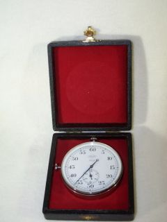   Stopwatch VINTAGE Swiss Made Arthur H Thomas Case 1950s 7 jewels