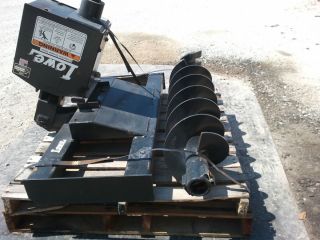   Skid Steer 750 Classic Auger Drive Unit Post Hole Digger 12 x 48 Auger