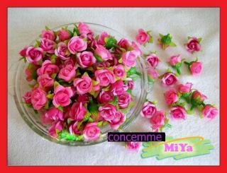 100pcs Silk Flower Head Rose Wedding Decoration Table