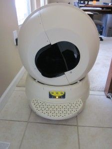 Used Litter Robot II Automatic Self Cleaning Cat Litter Box Beige 