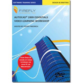AutoCAD 2009 Video Training Tutorial 20 Hrs 112 Lessons