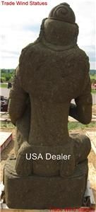 Foot Stone Female Buddha Kwan Yin Prajnaparamita Sitting Goddess 