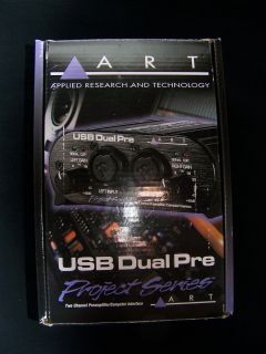 ART USB Dual Pre 2 Channel Preamp / Computer Audio Interface