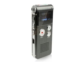 Black 4GB USB Digital Spy Audio Voice Recorder Dictaphone MP3 Music 
