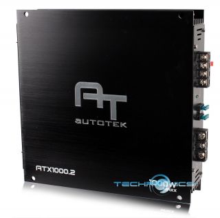 Autotek ATX1000 2 2 Channel 1000W Max Class AB MOSFET Power Car Stereo 