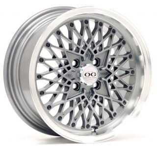 15x7 Axis OG San Gray Wheel Rim s 4x100 4 100 15 7