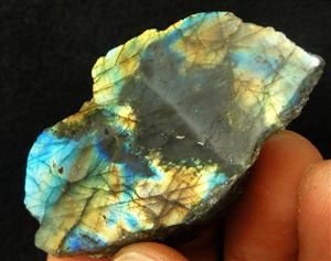 25 Polished Multi Color Labradorite Spectrolite Rough Specimen 