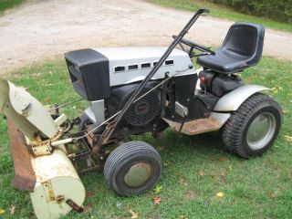 1978  GT 19 9 Tractor with snow thrower ready for winter