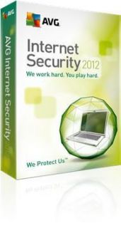 Avg Internet Security New 2012 Plus Tuneup 1 Year License for 1 PC 