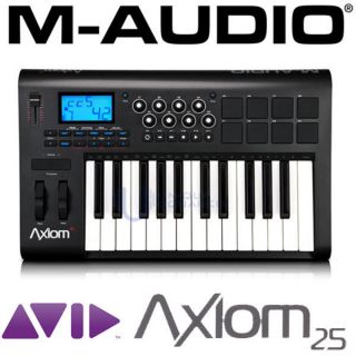 Audio Avid Axiom 25 Key G2 V2 USB MIDI Controller Free Next Day Air 
