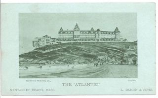 635 Atlantic Hotel Nantasket Beach MA Trade CD C 1885