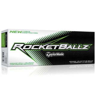 New Taylor Made Golf RocketBallz RBZ Golf Balls 1 Dozen