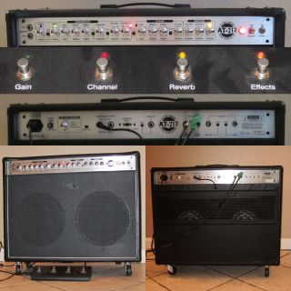 52 at 212 Guitar Combo Amp 100W All Upgraded Tubes 3 Channels Reverb 