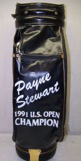   1991 U s Open Champion Payne Stewart Golf Bag Babe Zaharias FND