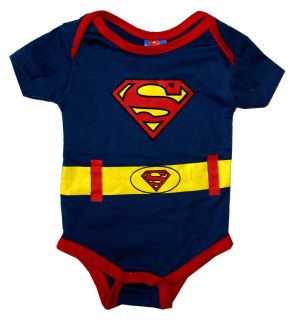   Logo Costume DC Comics Baby Romper Snapsuit w Pants 2 PC Set