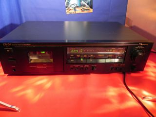 Nakamichi CR 3A Vintage Stereo Audio Cassette Deck