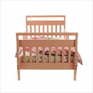 Dream on Me Sleigh Toddler Bed 2 Safety Rails Pink New