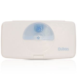 Dubon Blue Baby Wipe Case with Swivel Lid and Free Shipping