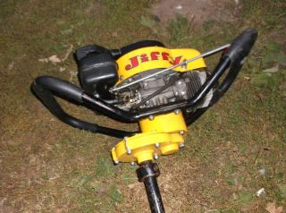Jiffy Ice Auger Gas Powered Legend Ice Drill 8 Ice Fishing Works 