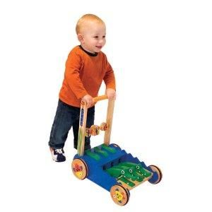 alligator push toy baby melissa and doug wooden new