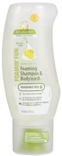BabyGanics Foaming Shampoo Body Wash Fragrance Free Extra Gentle 10 65 