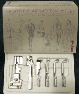 Babylock Serger Accessory Feet   