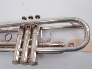 Bach TR200 Silver Colored BB Trumpet Serial No 374914