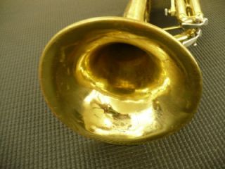 PI5830 Bach Trumpet for Parts or Repair with Case and Music Stand 