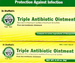 First Aid Triple Antibiotic Ointment Protection Against Infection Dr 