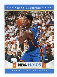 2012 12 13 Panini Hoops New York Knicks 8 Card Team Set