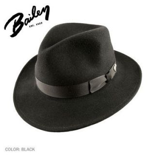 Bailey of Hollywood Curtis Packable Fedora Felt Hat